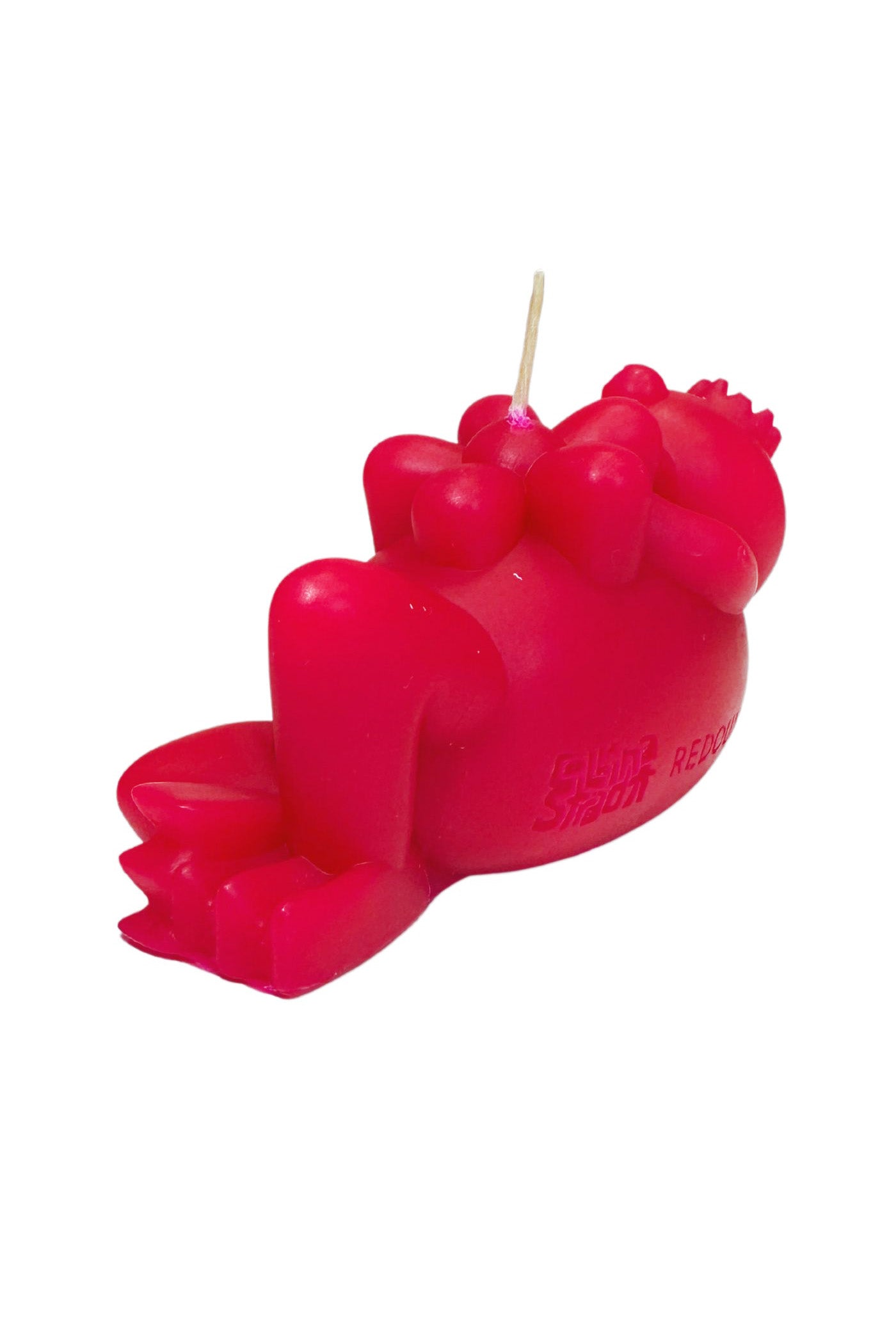 Small Pink Frog Candle - Thumbnail 2