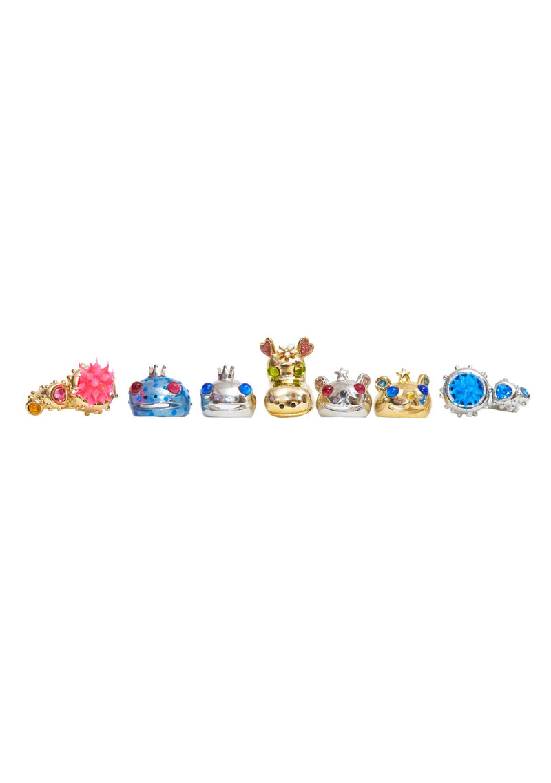 SKY DOTS FROG PRINCE RING