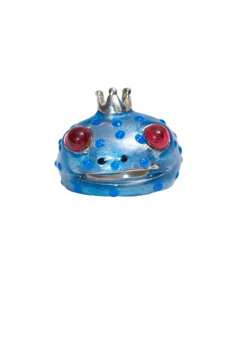 SKY DOTS FROG PRINCE RING