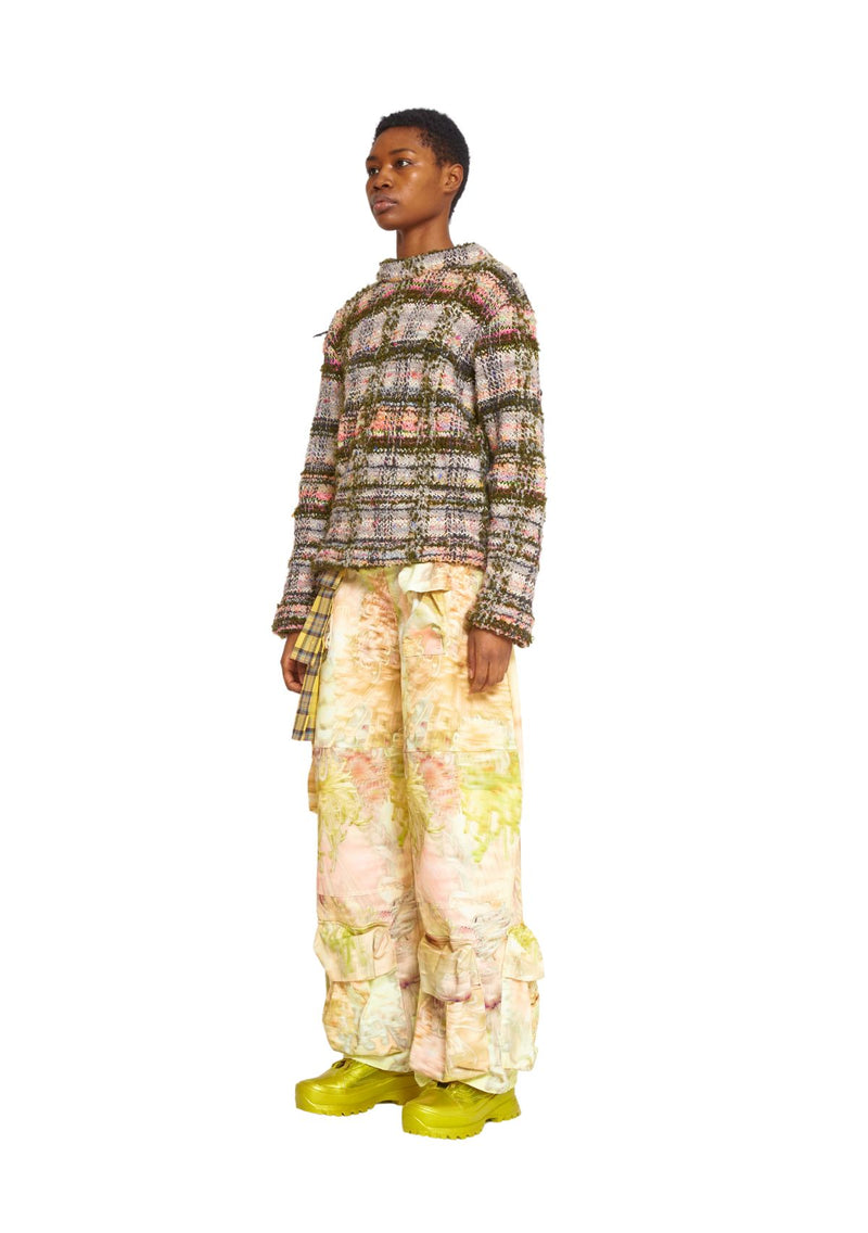 VITELLI PLAID YUCA SWEATER