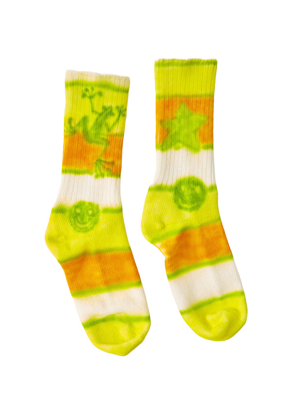 TEDDY STRIPE SOCKS