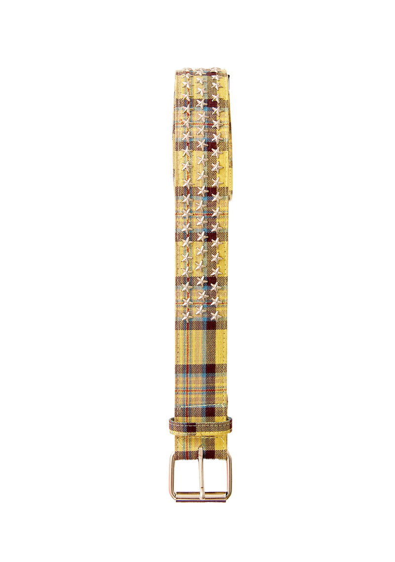 MALL PLAID Star Studded Belt
