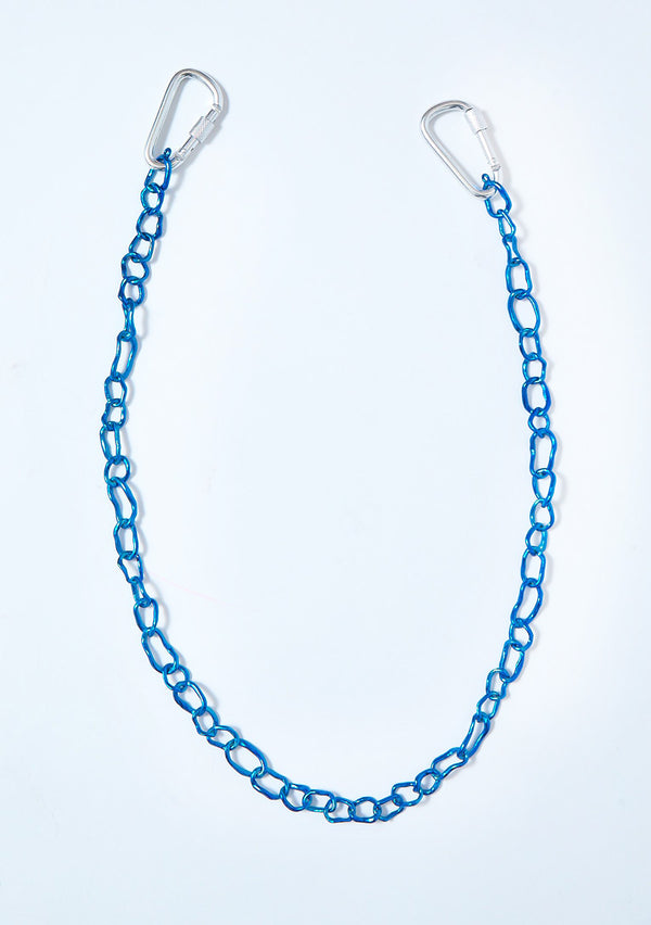 TURQUOISE CRUSHED SWAG CHAIN