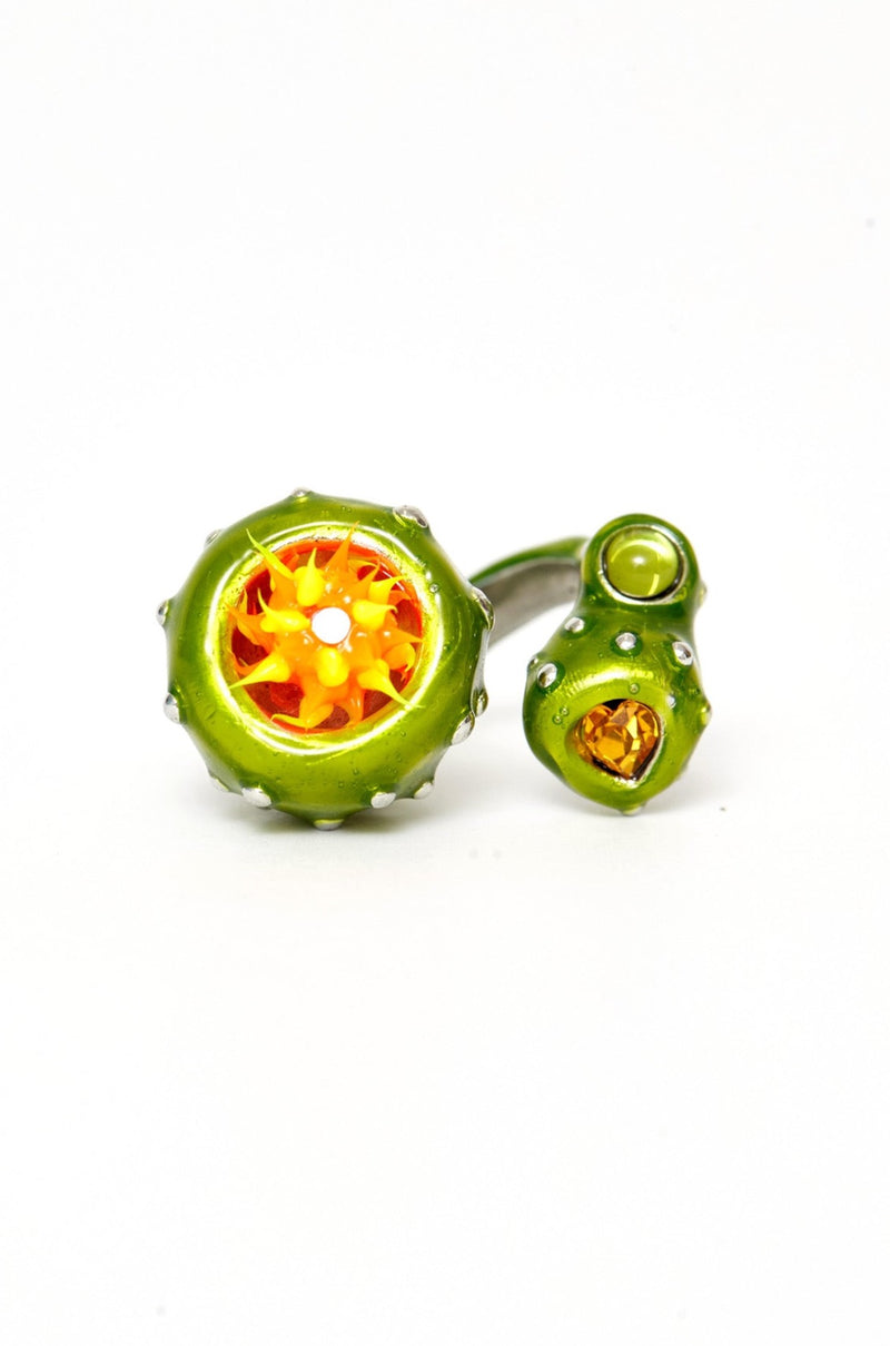 CANDY POD RING LIME