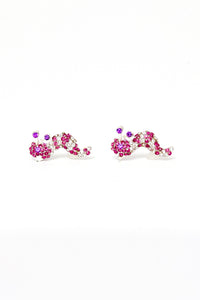 SLUG EARRINGS PINK