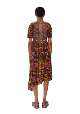 MAPLE SISTINE PLAID POLLINATE DRESS