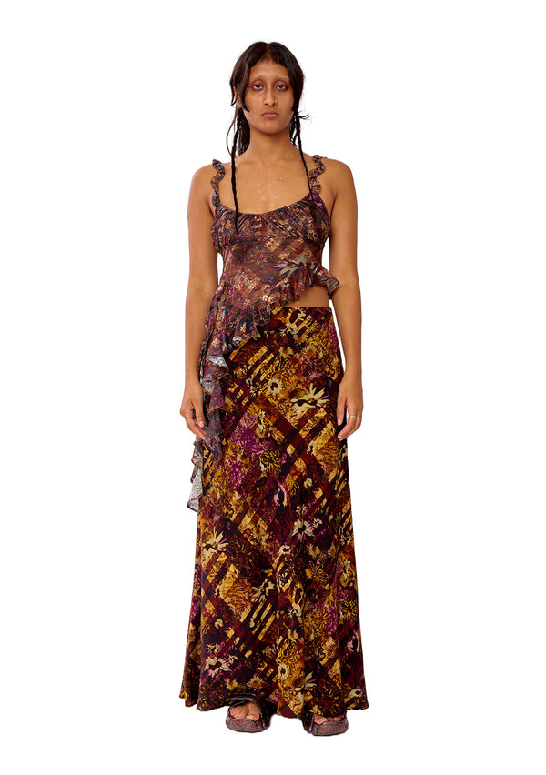 FARM SKIRT MAPLE SISTINE PLAID