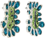 FASCIATION EARRINGS BLUE