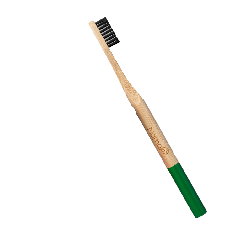Green Bamboo Toothbrush | MamaP